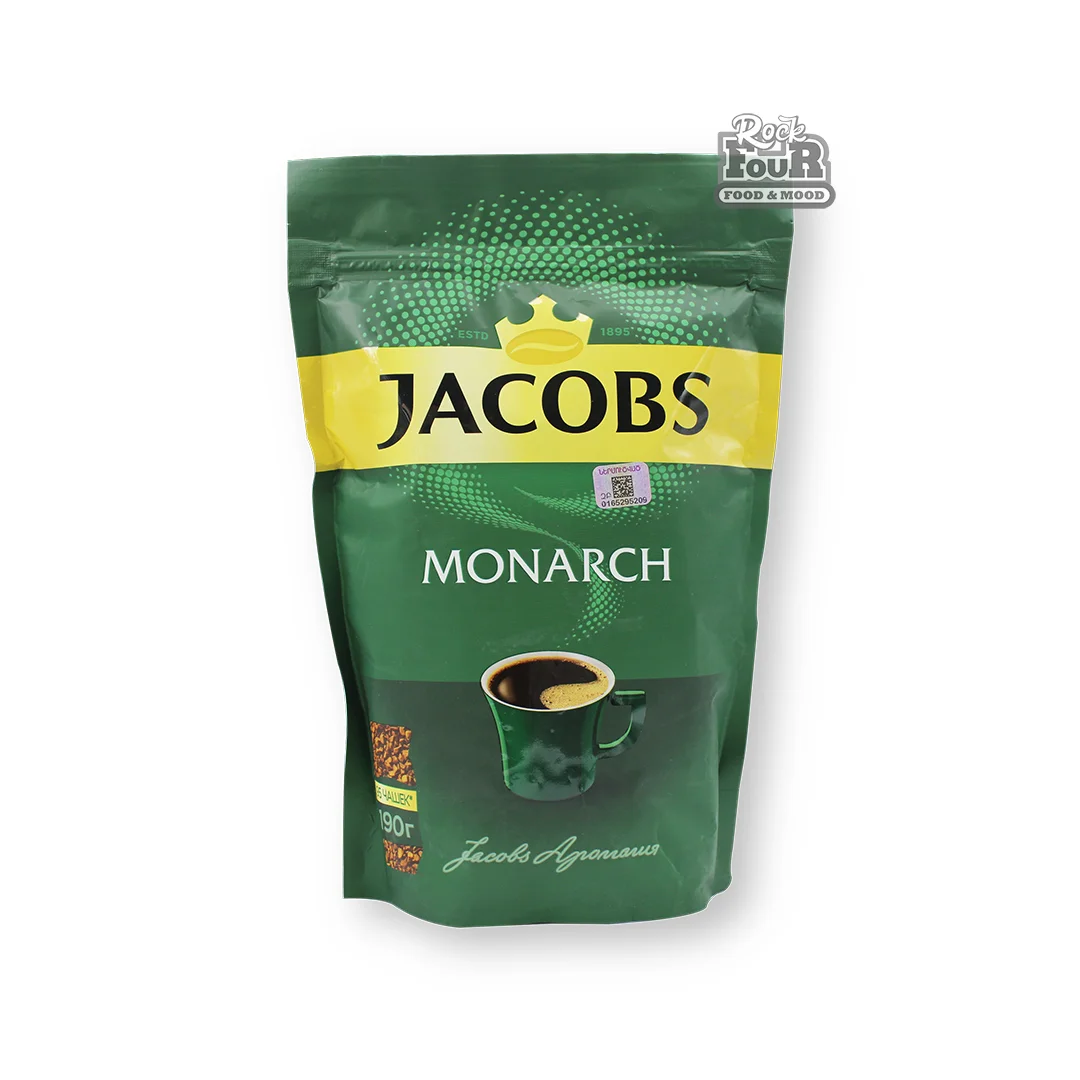 Սուրճ լուծվող «Jacobs Monarch» 190գ